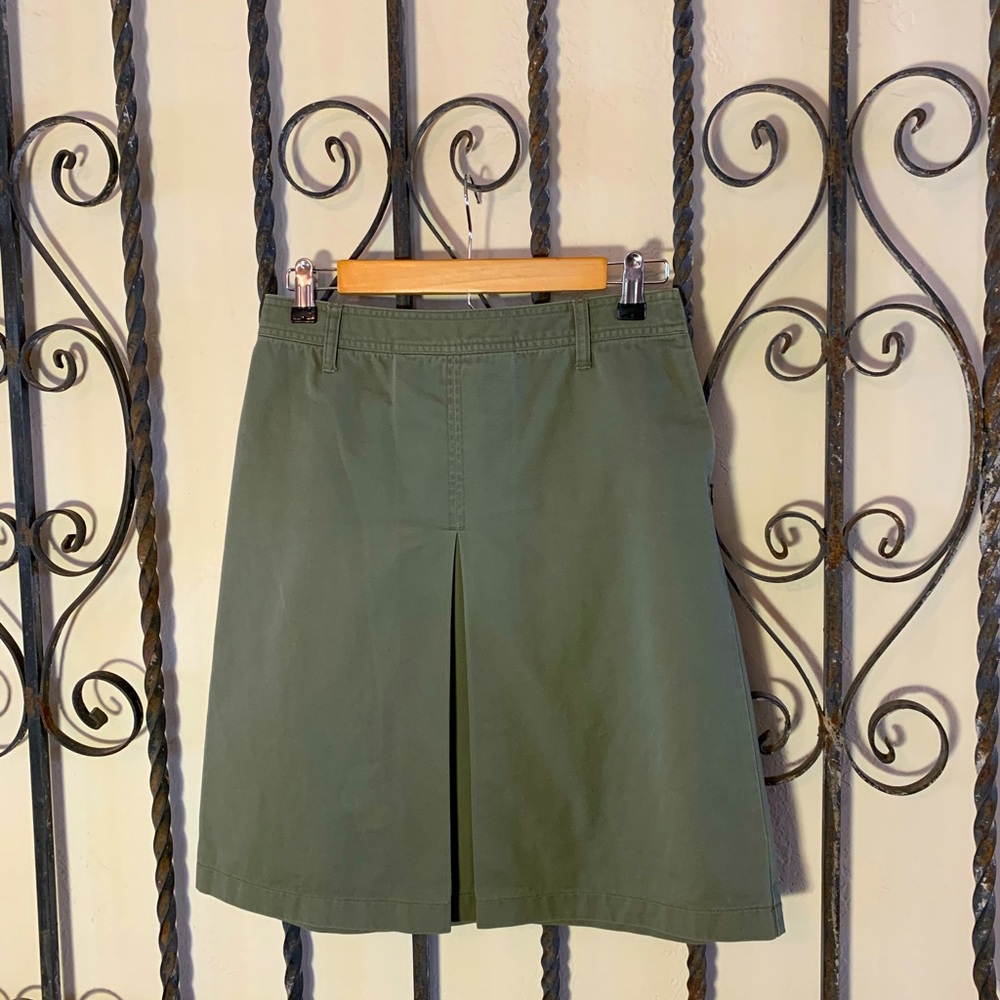 J.Crew size 0 mid length A-line skirt